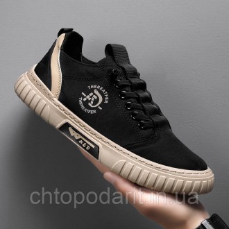 Кроссовки Reelstep Sneakers/Кеды сникерсы текстильные унисекс цвет черный
Размер. . фото 4