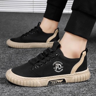 Кроссовки Reelstep Sneakers/Кеды сникерсы текстильные унисекс цвет черный
Размер. . фото 5