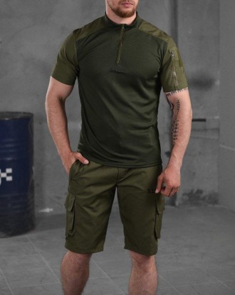 Тактический костюм летний с шортами и футболка армейский 5.11 рип стоп
Материал . . фото 3