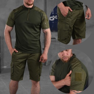 Тактический костюм летний с шортами и футболка армейский 5.11 рип стоп
Материал . . фото 2