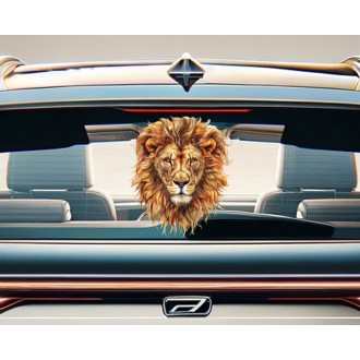 Додайте вашому автомобілю владний вигляд з наклейкою на авто з головою тигра роз. . фото 8