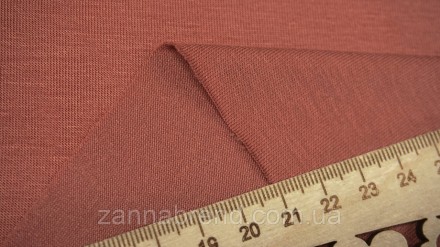  Ткань вискоза однотонная цвет коричневый - мягкая, нежная, скользящая, струящая. . фото 3