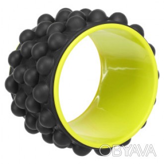 Колесо массажное для йоги Wheel Yoga SP-Sport 23x18 см для растяжки и массажа че