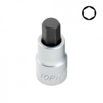 Торцевая насадка HEX TOPTUL 10 мм 55мм 1/2" BCDA1610. Киев. фото 1 Торцевая насадка HEX TOPTUL 10 мм 55мм 1/2" BCDA1610. Киев. фото 1
