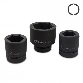 Ударна головка 2-1/2" 85 мм TOPTUL KABA8085. Київ. фото 1 Ударна головка 2-1/2" 85 мм TOPTUL KABA8085. Київ. фото 1