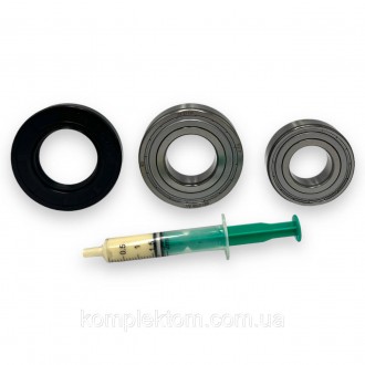 Комплект подшипников SKF и сальник для стиральной машинки Bosch (6205+6206+35*62. Львів. фото 1 Комплект подшипников SKF и сальник для стиральной машинки Bosch (6205+6206+35*62. Львів. фото 1