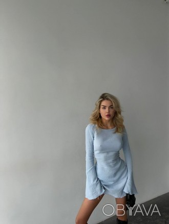 Невероятно легкое и уютное платьеРазмер: S-M/M-LТкань : МуслинЦвет: голубой, тра. . фото 1