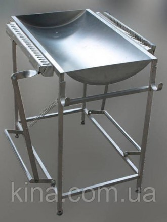 Производственный стол для нанизывания рыбы СНР-800-1 размером 800 x 500 (мм). Эт. . фото 3