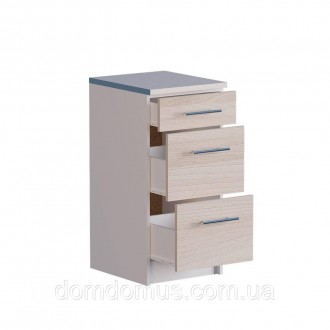 Кухонный модуль нижний с ящиками и столешницей Эко 400 от мебельной фабрики Эвер. . фото 3