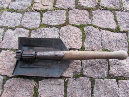 сапёрная складная лопатка солдата Вермахта 3 рейх Германия. . фото 7
