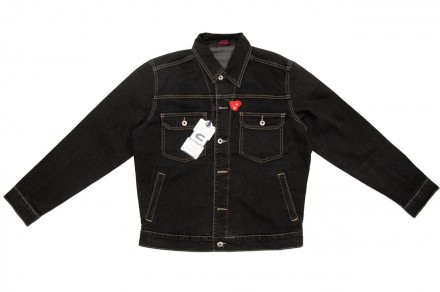 Мужская джинсовая куртка Crown Jeans модель 411 (MIA) (MIAMI BLACK) VINTAGE DENI. Черновцы. фото 1 Мужская джинсовая куртка Crown Jeans модель 411 (MIA) (MIAMI BLACK) VINTAGE DENI. Черновцы. фото 1