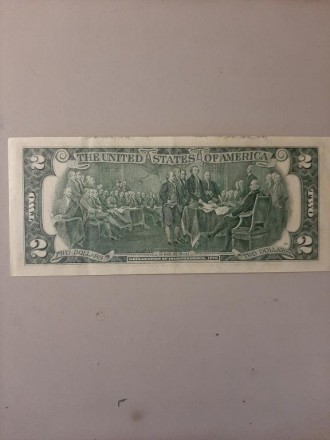 2 доллара 1976г А 15668102 А.. . фото 2