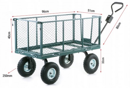 Садовая тележка HIGHER нагрузка 300кг
Практичная универсальная тележка, ее можно. . фото 7
