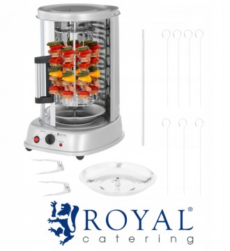 Гриль Royal 3в1 для Шаурмы, Курицы и Шашлыка 1500 Вт. Львів. фото 1 Гриль Royal 3в1 для Шаурмы, Курицы и Шашлыка 1500 Вт. Львів. фото 1