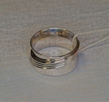 Кольцо серебряное 925 пробы, Украинского производителя. Кольцо аккуратной работы. . фото 6