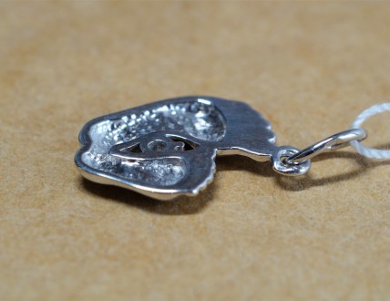 Кулон серебряный "Ножки" 925 пробы с фианитом, Украинского производителя (г. Кон. . фото 6