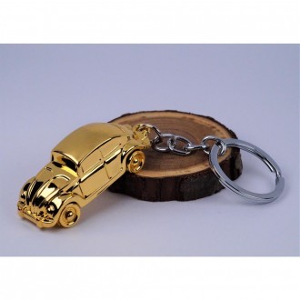 Брелок для ключей "Фольксваген Жук". Металл (колеса крутятся), размеры: общая дл. . фото 4