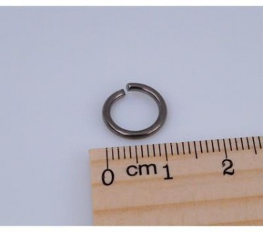 Кольцо из титанового сплава (для брелка/ключей). Размеры: диаметр 1,20 см., толщ. . фото 2