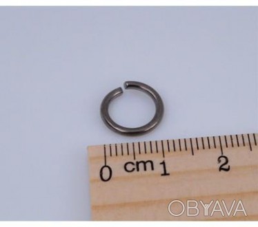 Кольцо из титанового сплава (для брелка/ключей). Размеры: диаметр 1,20 см., толщ. . фото 1