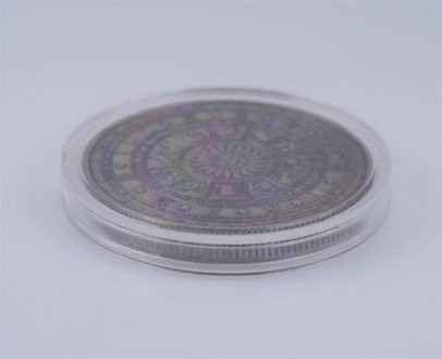 Монета сувенірний знак зодіаку "Рак". Діаметр монети 4,00 см, товщина 0,30 см. Д. . фото 6