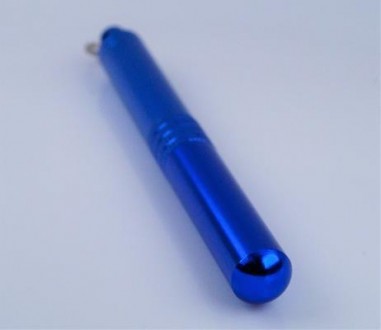 Брелок-шило/нож на ключи (цвет - синий, материал - алюминий/сталь). Длина общая . . фото 4