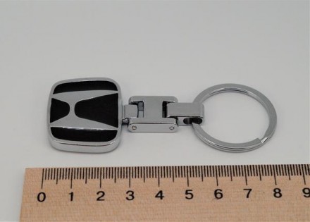 Брелок для ключів "Хонда". Метал, емаль, розміри: довжина загальна 8,50 см, шири. . фото 3