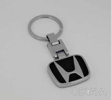 Брелок для ключів "Хонда". Метал, емаль, розміри: довжина загальна 8,50 см, шири. . фото 1