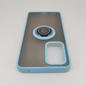 Защитный чехол-бампер для OnePlus 9 (LE2110), с кольцом - держателем на палец, с. . фото 5
