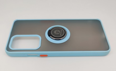 Защитный чехол-бампер для OnePlus 9 (LE2110), с кольцом - держателем на палец, с. . фото 6
