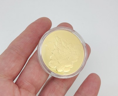 Монета сувенирная "Зубная фея". Диаметр монеты 4,00 см., толщина 0,30 см., вес 2. . фото 4