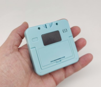 Годинник-таймер електронний із двома будильниками (блакитні), розміри корпусу: в. . фото 6