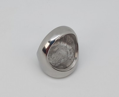 Кольцо бижутерное 19,0 размер (дымчатый фианит, огранка) Материал - ювелирный сп. . фото 8