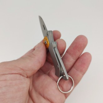 Нож карманный (складной) с открывалкой. Длина ножа в сложенном состоянии 6,20 см. . фото 3