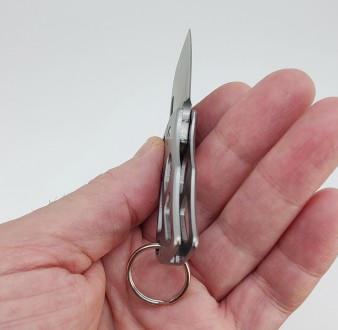 Нож карманный (складной). Длина ножа в сложенном состоянии 5,20 см., в открытом . . фото 8