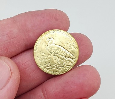 Монета сувенирная "Сатана" цвет - золото. Диаметр монеты 2,15 см., толщина 0,13 . . фото 4