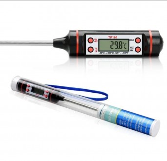 
Термометр цифровой электронный TP101 - пищевой термометр для измерения температ. . фото 2