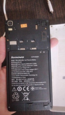 Смартфон Lenovo K50 t3s, корпус в идеальном состоянии, батарея держит плохо, цен. . фото 4
