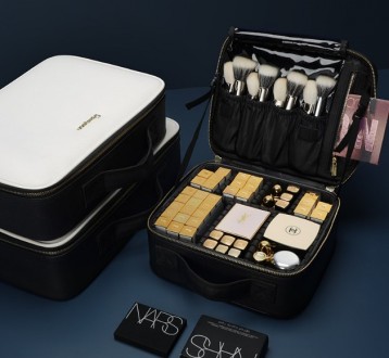 Компактный кейс для косметики Beauty box Light! Кейс имеет жесткий корпус и функ. . фото 7