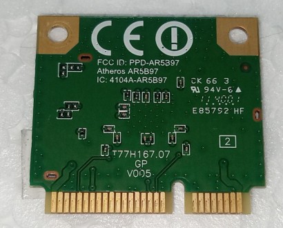 WiFi адаптер з ноутбука ACER TravelMate 8573. Нововолинськ. фото 1