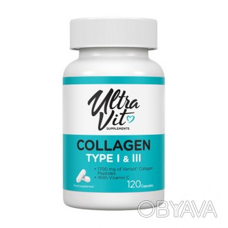 Collagen Type 1&3 (120 caps) - биодобавка из АнглииОписание товараCollagen Type . . фото 1