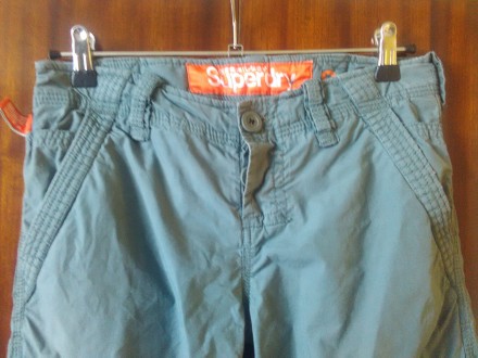 Продам мужские штаны Superdry, в идеальном состоянии, производство Индия. Длина . . фото 4