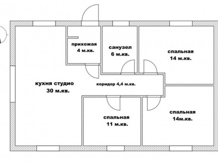 Продаж сучасних одноповерхових будинків в м. Бориспіль по вул. Карпенка Карого (. . фото 6