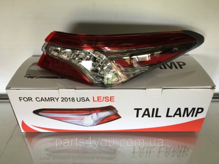Фонарь внешний Тoyota Camry V70 2018-2020 USA XLE/XSE LED правый 81550-06730. . фото 3