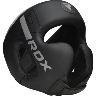 Боксерський шолом RDX F6 Matte Silver Використовуй максимальний захист, інтегрув. . фото 5
