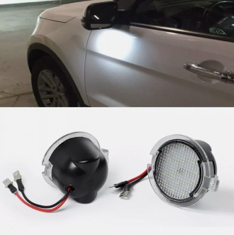 Подсветка зеркала Led для Ford Fusion / Edge / Explorer 2013-2020 комплект JU5Z1. . фото 6