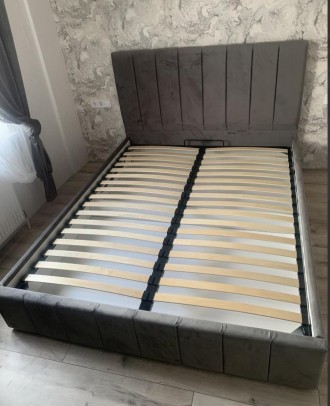 Ціна за ліжко вказана в 1 категорії тканини та у розмірі 160х200см з підйомним м. . фото 2