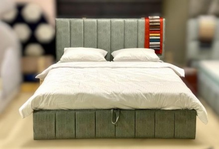 Ціна за ліжко вказана в 1 категорії тканини та у розмірі 160х200см з підйомним м. . фото 9