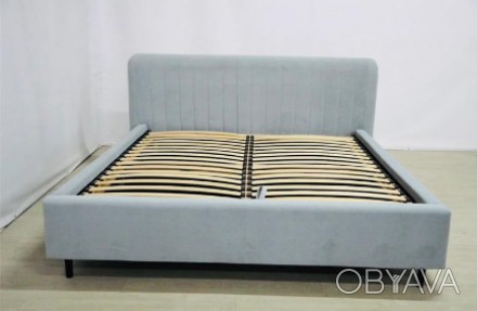 Цена указана за кровать в 1 категории ткани и деревянным каркасом. С металлическ. . фото 1
