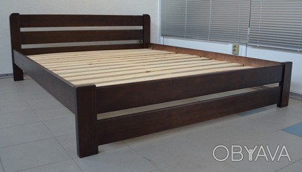 ПРЕСТИЖ
Cтильне дерев'яне ліжко Престиж з простим, лаконічним, сучасним дизайном. . фото 1