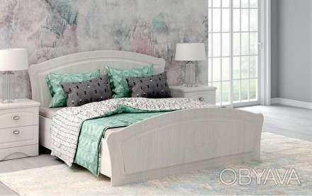 Ліжко «ВІКТОРІЯ » – елемент модульної спальні «Вікторія» меблевої фабрики «Фенік. . фото 1